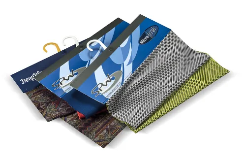 Mostruari tèxtil sportswear - Impremta | Massó Pack