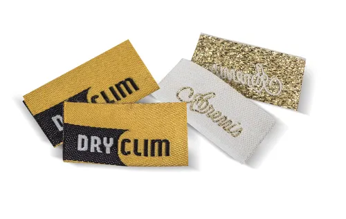 Etiquetes tèxtils dryclim - embalatge | Massó Pack